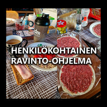  Henkilökohtainen ravinto-ohjelma