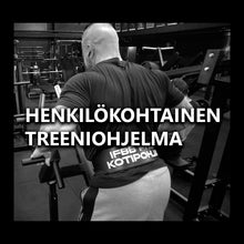  Henkilökohtainen treeniohjelma