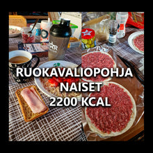  Ruokavaliopohja NAISET 2200 KCAL