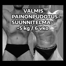  VALMIS PAINONPUDOTUSSUUNNITELMA -5 kg / 6 vko